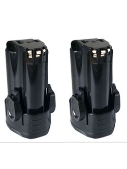 2 Pack 12V 1.5Ah Li-ion Battery For Black Decker LBXR12 LBX12 BL1510 BL1310