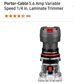 Porter Cable 5.6 Amp Laminate Trimmer