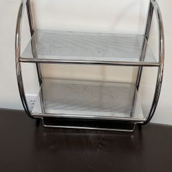 Chrome  Shelves/ Rack Organizer