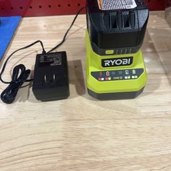 Ryobi Battery And Charger 