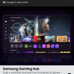 Samsung 65” Crystal Uhd 4k Smart Tv