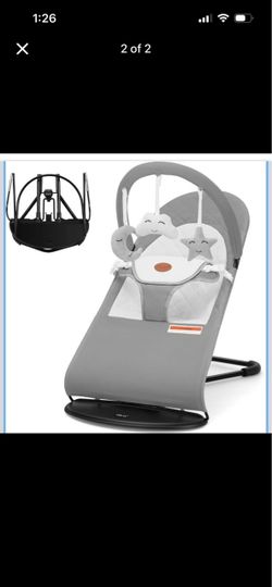 Baby Bouncer Seat with Toy Bar