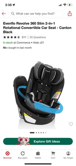 Evenflo Revolve 360 Slim 2 In 1