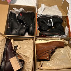 Red wings Boots  - Size 8