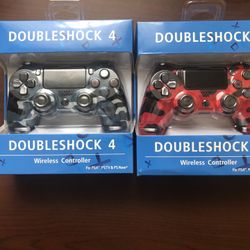 2 Brand New Camo PS4 Controller 