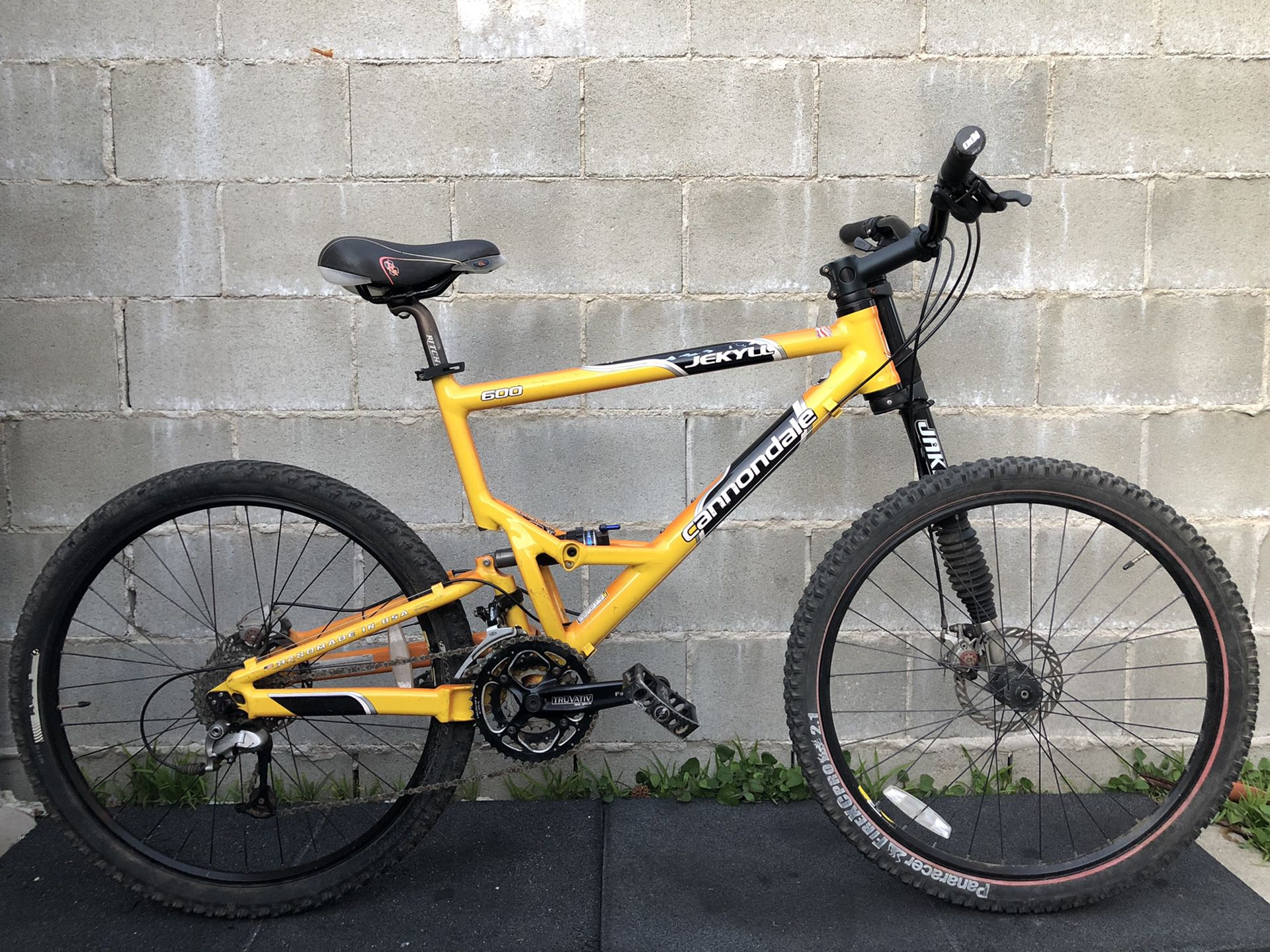 Cannondale Jekyll 600 lefty full suspension mountain bike bicycle