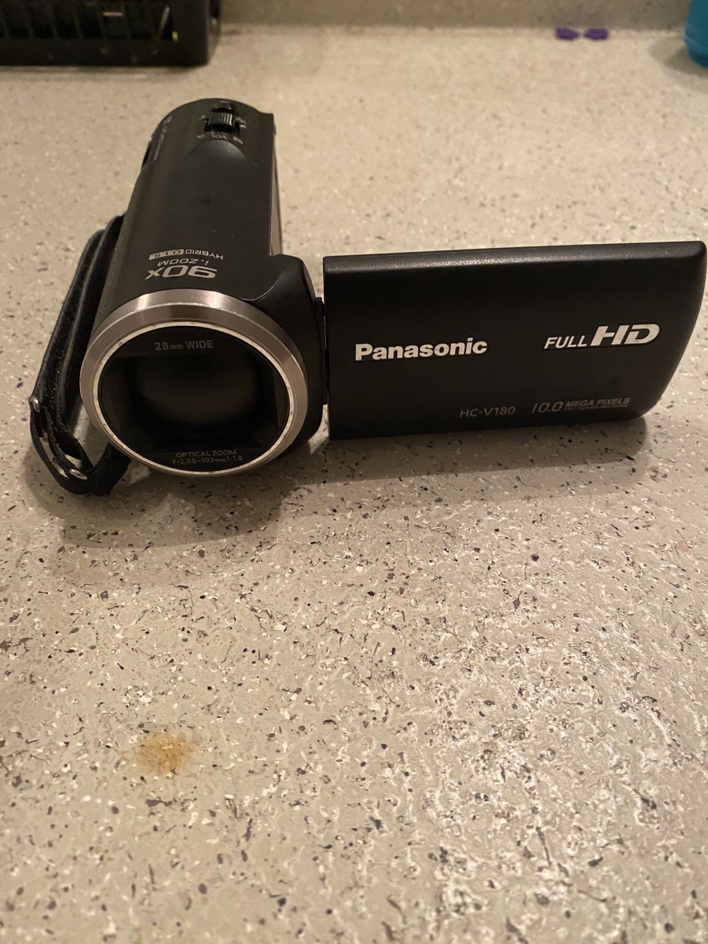 Panasonic mini handheld video camera