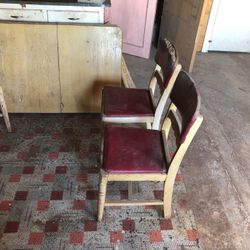 Antique Dining Room Table And Chairs