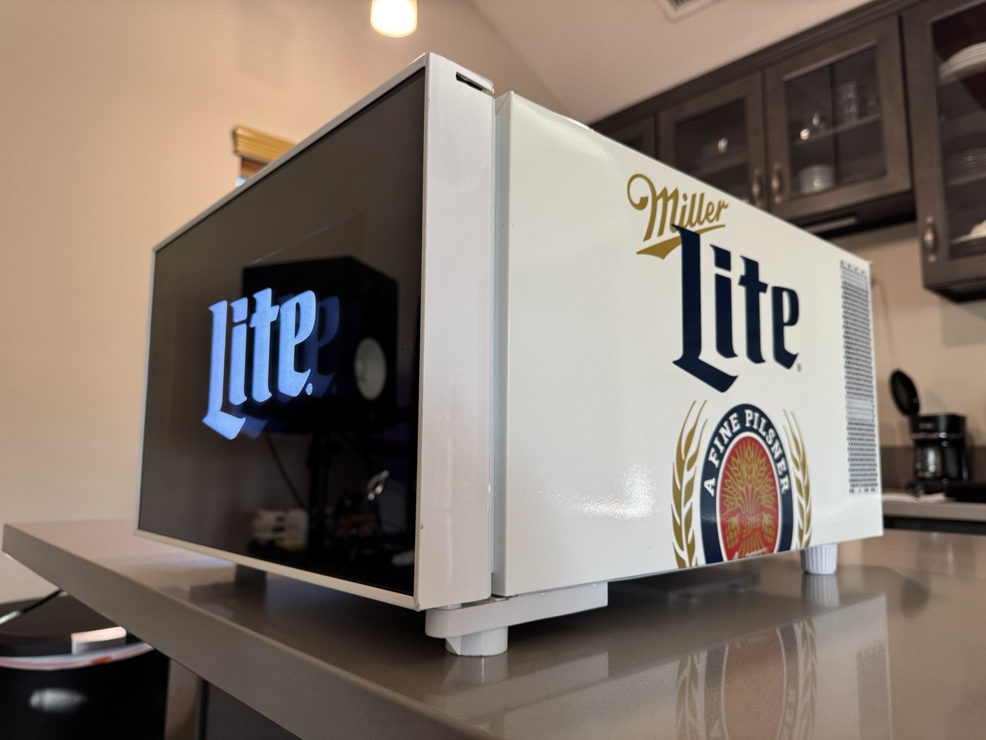 Miller Lite Beverage / Beer Mini Refrigerator