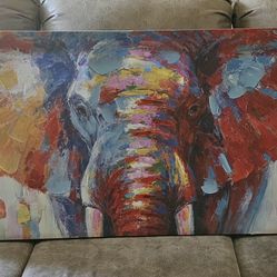 Elephant Painting Frame