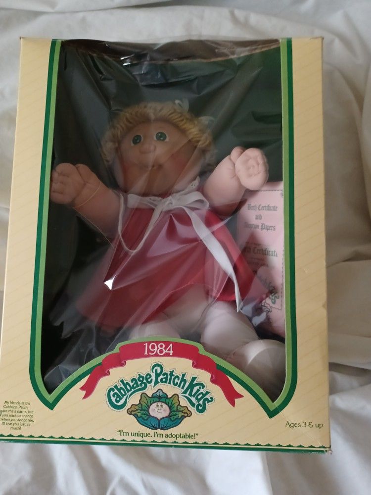 Cabbage Patch Kids Vintage 1984 New In Box