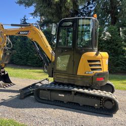 2022 Sany SY50U Excavator - Full Cab - 12K Weight - 973 Hours