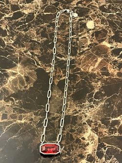 Beautiful Touchstone Crystal Necklace 