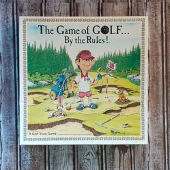 Vintage The Game of Golf...By The Rules