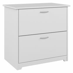 All 3 Bush Lateral File Cabinets White In Box $175 for all