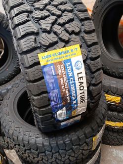 New set of tires 33 1250 22 lt xt