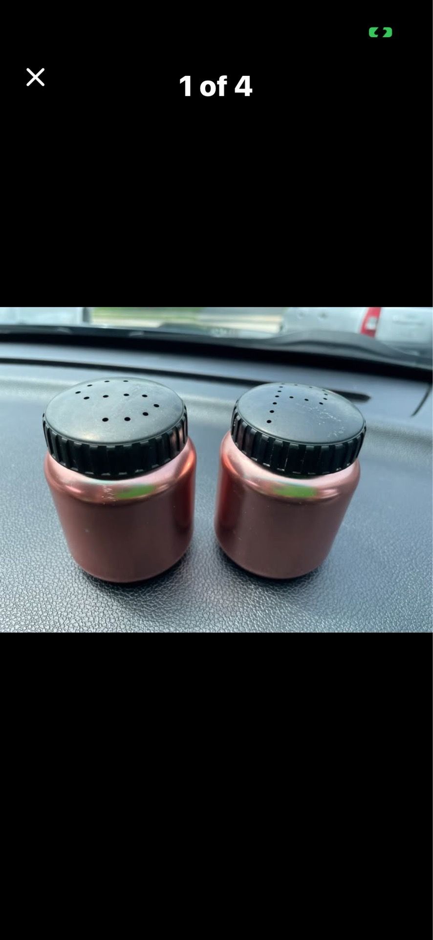 MCM kitchen decor salt pepper containers