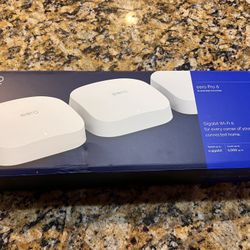 Eero Pro 6 - Tri-band Mesh Routers - 3 Pack