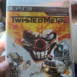 Playstation 3 twisted metal complete excellent condition Working perfectly