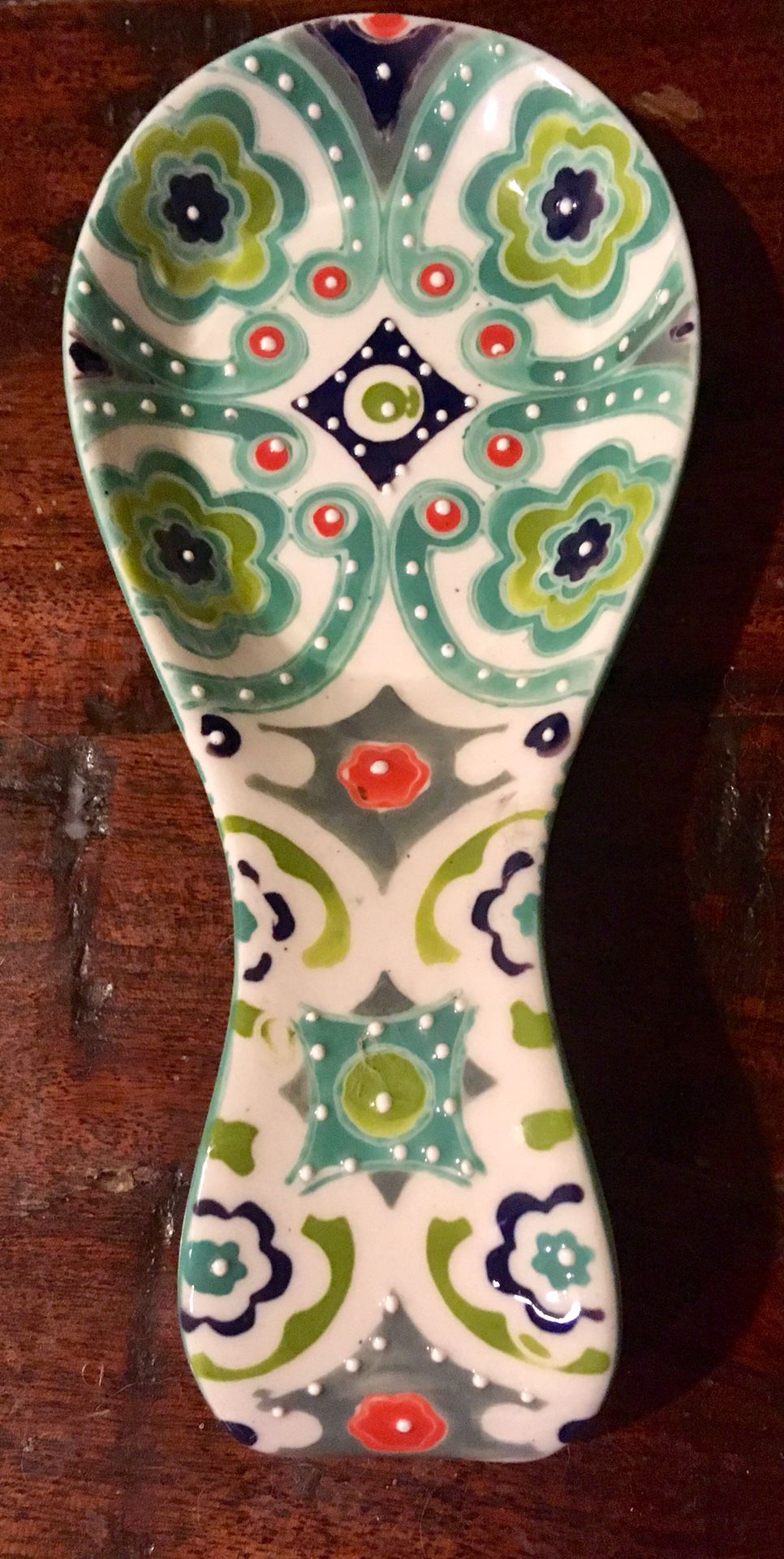 Anthropologie spoon rest kitchen ceramic