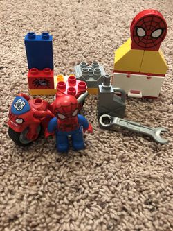 LEGO Duplo Spider-Man Web-Bike Workshop