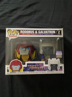 Transformers galvatron and rodimus Funko pops