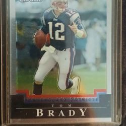 Tom Brady Bowman Chrome 