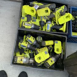Ryobi Drill And Impact $20 Each Drill Or Each Impact 