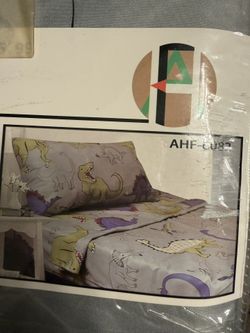 Twin Dino Sheets & Curtains