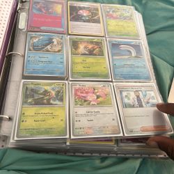Binder Of Various Trading Cards