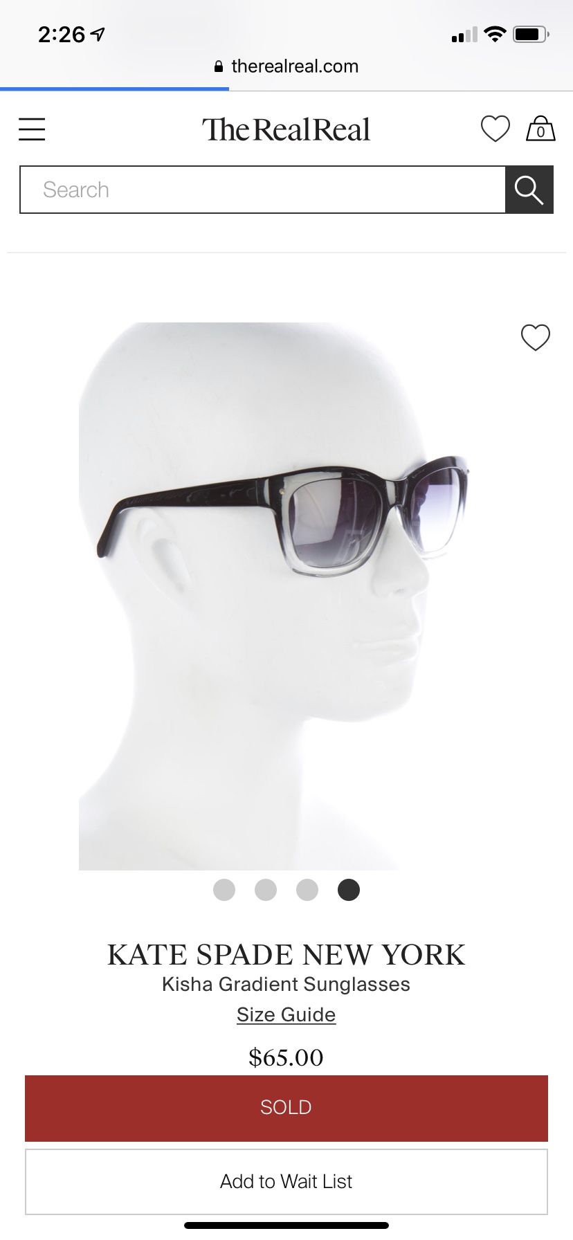 New Kate spade New York Kisha gradient sunglasses $50