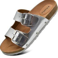 Women's Comfy Cork Footbed Sandals