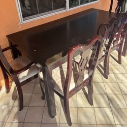 Table With 4 Chairs$150