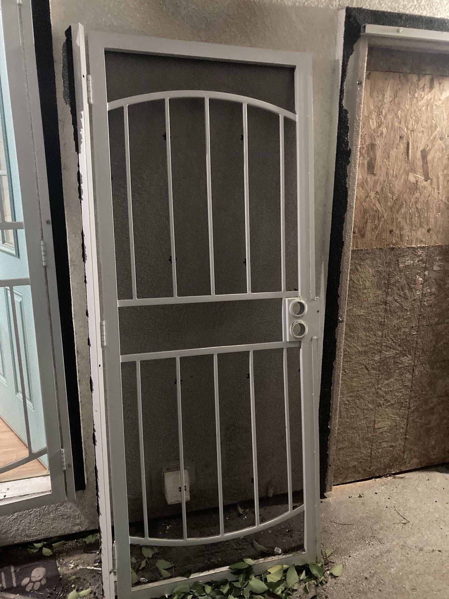 Exterior Door And Steel Security Door