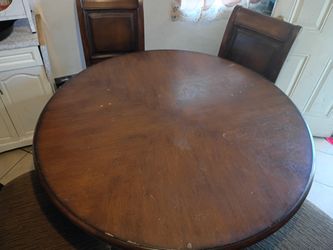 Nice And Sturdy Dining Table 4 Chairs Available