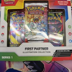 Pokemon First Partner Illustration Collection (Series 1)  $45
