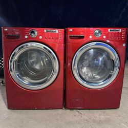 LG Washer And Electric Dryer 