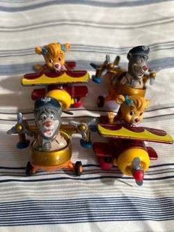 Loonie tunes vintage die cast plane cars