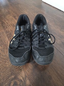 ASICS Men's Size 8 Gel-Rocket 11 Volleyball Tennis Court Shoes Black Gold