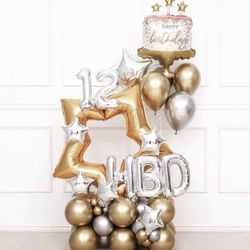 Balloons Bouquet - Happy Birthday 