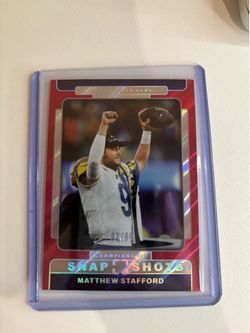 Panini Photogenic Matthew Stafford /99