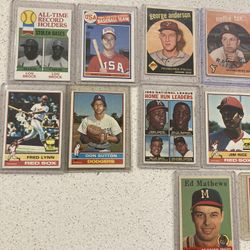 Vintage Baseball Card Collection 