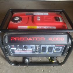 predator 4000  Generator