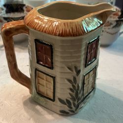 Vintage Left on China Creamer Jar