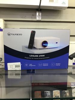 Leisure 470w projector for home entertainment