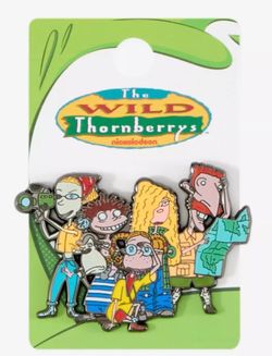 Nickelodeon Rare The Wild Thornberrys Group Enamel Pin