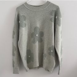 Nanette Lepore Women's Floral Pullover Sweater