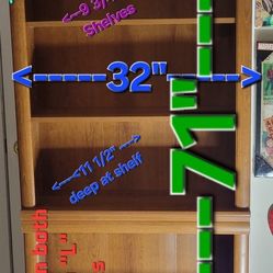 Bookcase/Display Case/Display Shelves