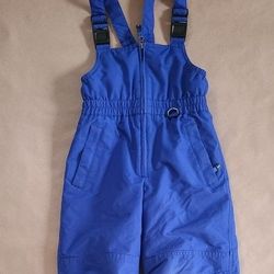 Kids Land's End solid snow bib