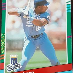 1991 Bo Jackson Error Baseball Card Rare